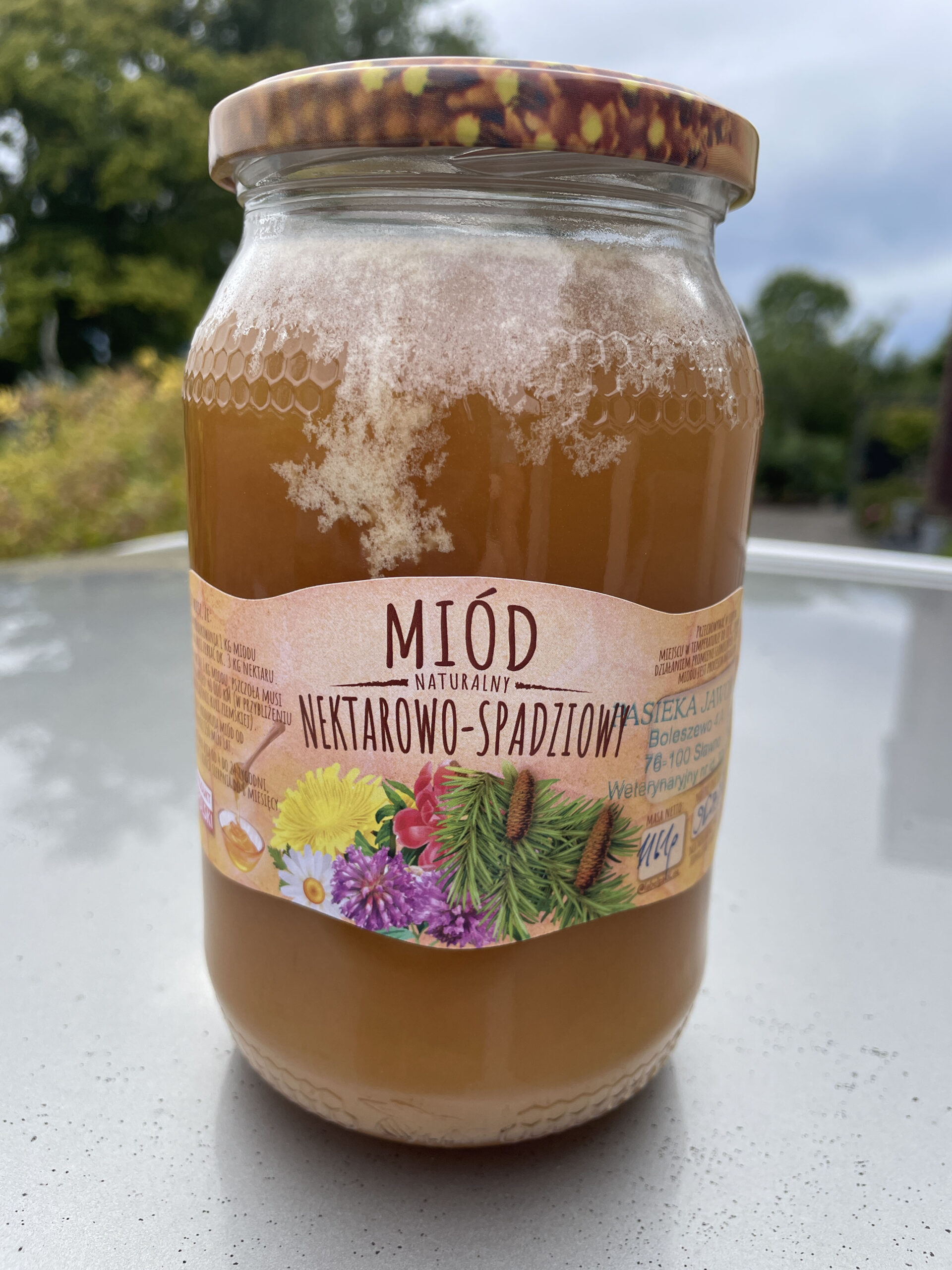 Miód nektarowo - spadziowy - obrazek 2